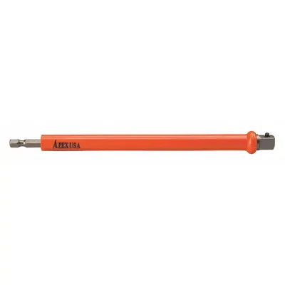 APEX Impact Socket Extension: 1/4 in Input Drive Size, 3/8 in Output Drive Size - 3/8" Drive Impact Socket Extensions