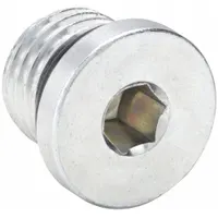 PARKER Plug: Plug, Steel, 1/2 in, Threaded, 6,000 psi (MPN 8 HP5ON-S)