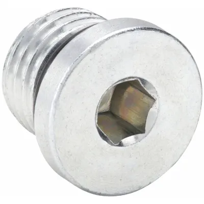 PARKER Plug: Plug, Steel, 1/2 in, Threaded - Hydraulic Threaded Extreme-Pressure Pipe Fittings
