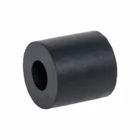 JW WINCO Through-Hole Rubber Bumper: Cylindrical, Natural Rubber, No Thread Thread Size (MPN 351-15-15-6.5-B-40)