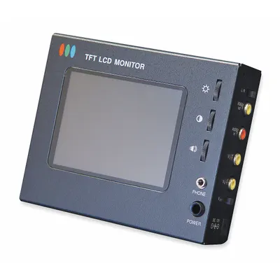 SPECO TECHNOLOGIES Monitor: 4 in Diagonal Screen Size, LCD, RCA, 480 x 234 - LCD & LED Video Surveillance Monitors