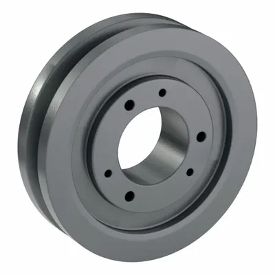 OEM V-Belt Pulley: C80 - Bushed-Bore Cast-Iron V-Belt Pulleys