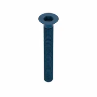 Socket Flat Head Screw: M3x0.50 Thread Size, 25 mm Lg, Flat, Blue Phosphate, Alloy Steel, 25 PK (MPN UST194850)