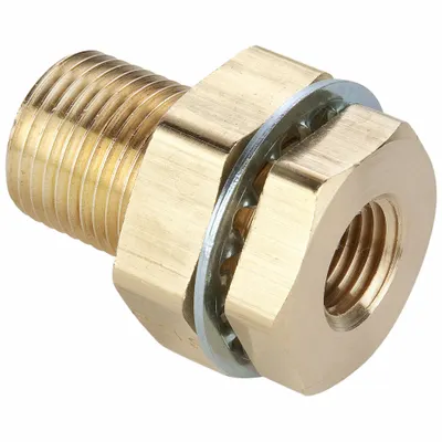 PARKER Metal Pipe Straight: Straight, 1/8 in, Female NPT Threaded x Male NPT Threaded - Threaded High-Pressure Pipe Fittings