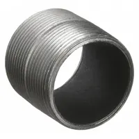 Pipe Nipple: 1/2 in Nominal Pipe Size, Male NPT x Male NPT, 1 1/8 in Lg, Schedule 40, Welded (MPN 0330014408)