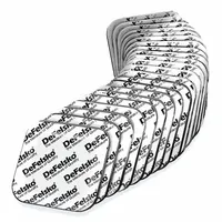 Pack of 25 latex adhesive patches for soluble salt testing on surfaces. Each patch measures 2.05 inches square and includes a needle for extraction. Compatible with PosiTector SST instruments for detecting chloride, sulfate, and nitrate contamination prior to coating application