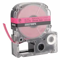 Sleeve Label: 3/16 in x 3/16 in, Polyolefin, Red (Matte), For 8 AWG to 12 AWG Wire Gauge (MPN 48GE86)