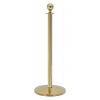 Ball Top Rope Post: Sphere, 39 in Post Ht, Steel, Sphere, 36 in to 40 in, Not ADA Compliant (MPN QWAY312-2P)