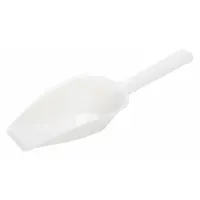 Scoop: Non-Sterile, HDPE, 65 mL Capacity - mL, 2 1/4 fl oz Capacity - oz, 18.42 cm Overall Lg, White (MPN 606065)