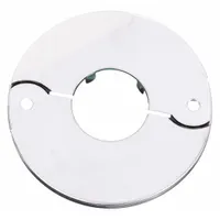 APPROVED VENDOR Escutcheon: Stainless Steel, 1 in Fits Pipe Size, Screw