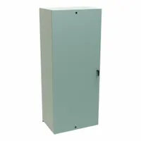 HAMMOND Electrical Enclosure: Steel, 72 in x 30 in x 20 in, NEMA 12/3R/4, Solid Cover, Hinged (MPN EN4SD723020GY)