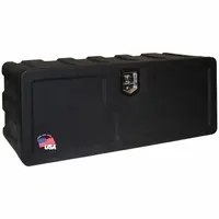 BUYERS PRODUCTS Underbody: Underbody Truck Box, Single Drop-Down Door Door, 18 in Overall Dp, Black (MPN 1717110)
