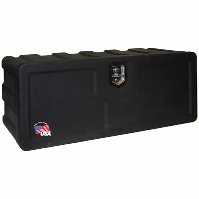 BUYERS PRODUCTS Underbody: Underbody Truck Box, Single Drop-Down Door Door, 18 in Overall Dp - Single Drop-Down Door Boxes