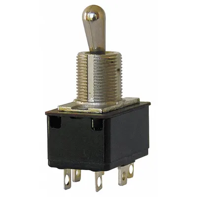 EATON Toggle Switch: 2 Position, 4 Connections, DPST, Spade Terminals Connection - Panel-Mount Toggle Switches