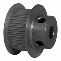 DAYTON Timing Pulley: Modified Curvilinear, Fixed, For GT Timing Belt Section, For 9 mm Belt Wd (MPN 36-2P09M6FA6)