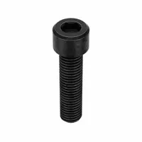 Socket Head Cap Screw: 1/4"-28 Thread Size, 1 in Lg, Std, Black Oxide, Alloy Steel, 100 PK (MPN 25F100KCS)