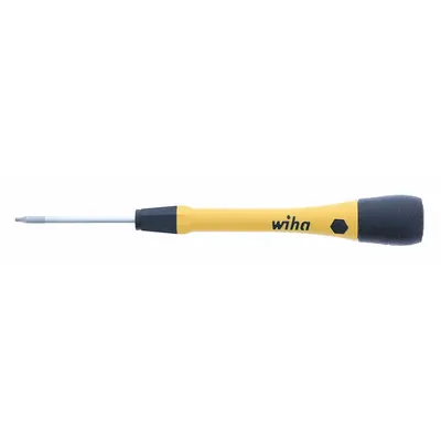 WIHA ESD-Safe Precision Torx Screwdriver: ESD Safe PicoFinish, Std Lg, Torx Tip - ESD-Safe Precision Torx Screwdrivers