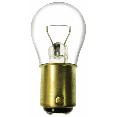 OEM BAY15d Double-Contact Indexed Bayonet Base Lamp, S8, 5.4V AC, White, 1612 - BAY15d Double-Contact Indexed Bayonet Base Lamps