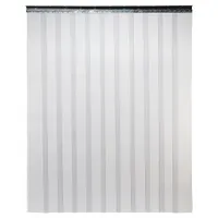 Strip Door: For 12 ft Opening Wd, For 12 ft Opening Ht, 12 in Strip Wd, 67% Overlap %, PVC, Smooth (MPN 999-00558)
