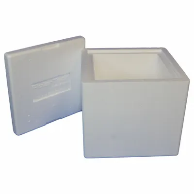 POLAR TECH Insulated Shipping Container: 12 in x 12 in x 11 1/2 in, 2 in Insert Wall Thick - Insulated Box & Foam Shipping Kits