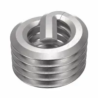 HELI-COIL Helical Insert: Tanged Tang Style, Screw-Locking, M3-0.50 Thread Size, Plain, 100 PK (MPN A4184-3CN030)