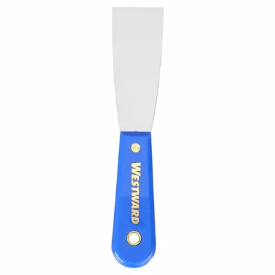 WESTWARD Scraper: Bld. Mat. Carbon Steel, Hdl. Mat. Plastic, Stiff - Standard Scrapers