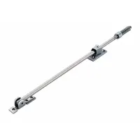 Overhead Door Holder: Overhead - Mounted, 1/4 in Wd, 2 in Overall Ht, Aluminum (MPN 705S-SP28)