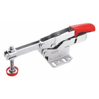 BESSEY Auto-Adjust Toggle Clamp: Std Horizontal Handle, Flange Base Mounting, 3.03 in Arm Lg, Std (MPN STC-HH70)