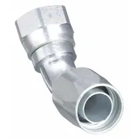 Hydraulic Hose Fitting: -16 For Hose Dash Size, 1-5/16 in x 1 in Fitting Size, JIC x Hose, 45° Elbow (MPN 190265-16S)