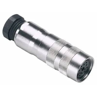 IFM Circular Connector: M18 Female Thread with Straight Connection, 12 Socket - M18 Circular Connectors
