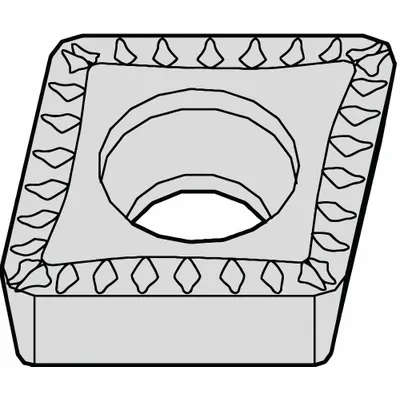 WIDIA Diamond Turning Insert: CCMT431MU - Diamond Indexable Turning Inserts