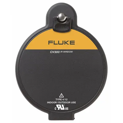 FLUKE Infrared Window: Viewing Panes, 450°F Optic Max Temp, -40°F Min Op Temp °F