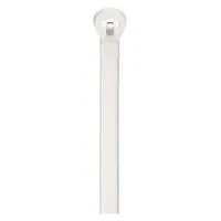TY-RAP Cable Tie: 12 in Nominal Lg, 3 1/4 in Nominal Max. Bundle Dia., 0.18 in Wd, Natural, 1,000 PK (MPN TY253M)