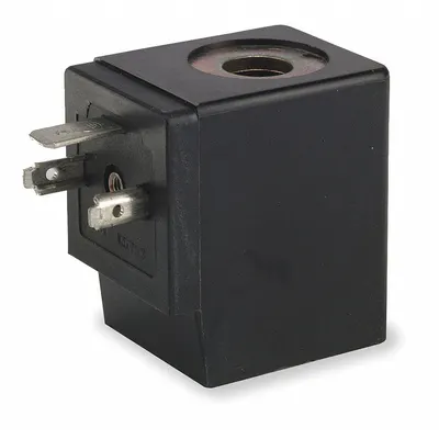 ARO Solenoid Coil: Universal, DIN 43650 Form A, 30 mm Coil Size, 24V DC, Plug-In - Solenoid Coils