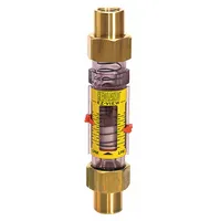HEDLAND Mechanical Flowmeter: Flow Meter, Scale, Variable Area, Inline, Universal, Gallons/Liters (MPN H624-607-R)