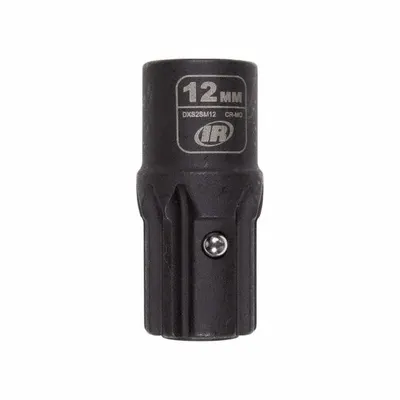 INGERSOLL RAND Impact Socket: Metric, 12 mm Socket Size, 6-Point, Std - Insider & DXS Impact Sockets