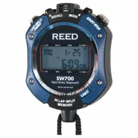 REED INSTRUMENTS Heat Stress Stopwatch: ±1.8°F 32 to 104°F, Count Down/Count Up, LCD with Backlight (MPN SW700)