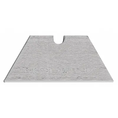 PACIFIC HANDY CUTTER, INC Safety Blade: 1 11/16 in Blade Lg, 3/4 in Blade Wd - Straight-Edge Blunt-Tip Replacement Utility Blades