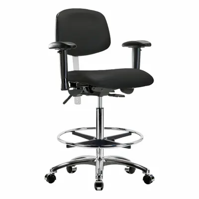 OEM APPROVED VENDOR Cleanroom Task Chair - Vinyl Cleanroom Chairs