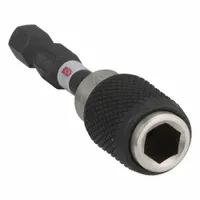 BOSCH Bit Holder: Bit Holder, Impact, 1/4 in Compatible Bit Size, Hex Compatible Bit Shank, Magnetic (MPN ITBHQC201)