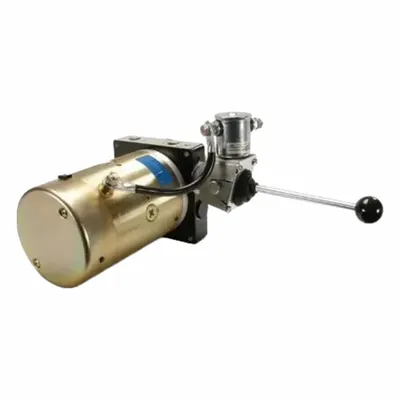 STONE Hydraulic Power Unit DC: 1.2 gpm, 2,500 psi Max. Pressure, 12V DC - Single Acting DC Hydraulic Power Units