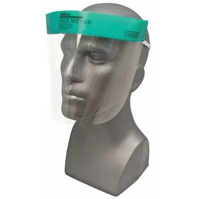 MEDSOURCE Pre-Assembled Disposable Full Face Shield - Pre-Assembled Disposable Full Face Shields