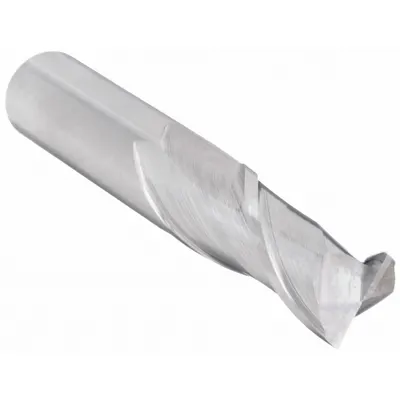 WIDIA HANITA Square End Mill: Carbide, 2 Flute, 7/16" Mill Dia, 1" LOC, 2-1/2" OAL (MPN I2S0437T100R) - General Purpose Carbide Square End Mills