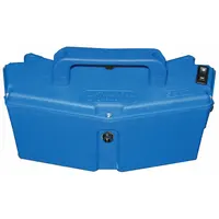 WESCO Battery Pack: 6 in Overall Ht, 6 in H x 11 in W x 4 in D, 3 3/4 in Overall Lg, Polyvinyl, Blue (MPN 274116)