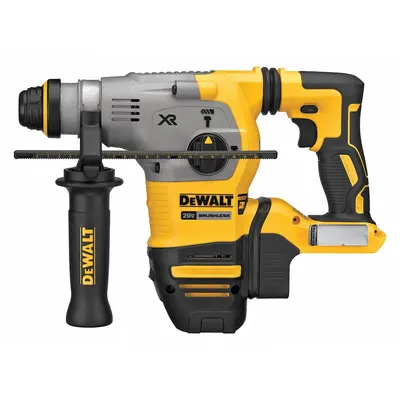 DEWALT Cordless Rotary Hammer: L-Shape, 20V DC, SDS-Plus, 1/2 in max, (1) Bare Tool - DEWALT Cordless Rotary Hammers
