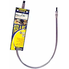 Flexible Bit Extension, 1/4 in Hex, Magnetic, Power Tool Use