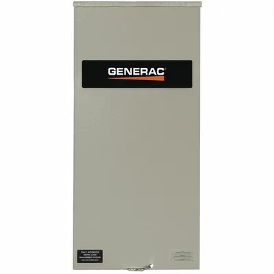 GENERAC Automatic Transfer Switch: Single Phase, 300 A Current Rating - Automatic Transfer Switches
