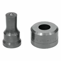 EDWARDS Round Punch & Die Set: Edwards, 55 ton_65 ton_100 ton_120 ton Compatible Ironworker Size (MPN ED9-PD3/4)