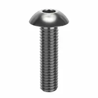 Socket Head Cap Screw: #10-32 Thread Size, 3/4 in Lg, Button, NL-19, Stainless Steel, 18-8, 100 PK (MPN FBBHSCAPS103234P100)