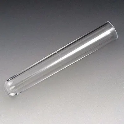 GLOBE SCIENTIFIC Test Tube: Test Tube, Polystyrene, 3 mL Capacity - mL, 0.1 oz Capacity - oz - Plastic Test Tubes